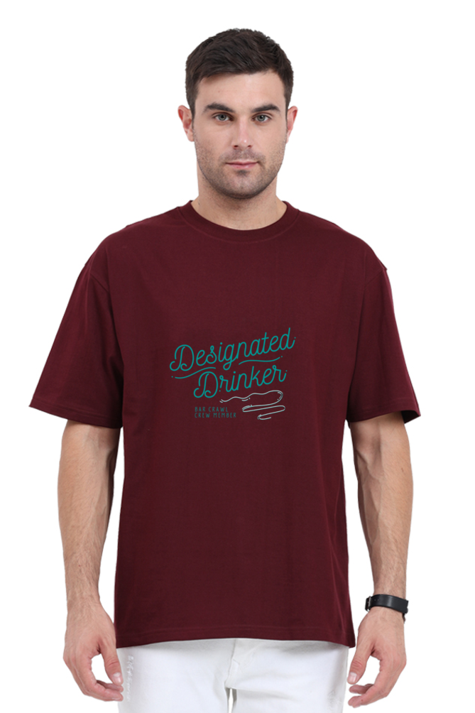 Oversized Designated Drinker T-Shirt