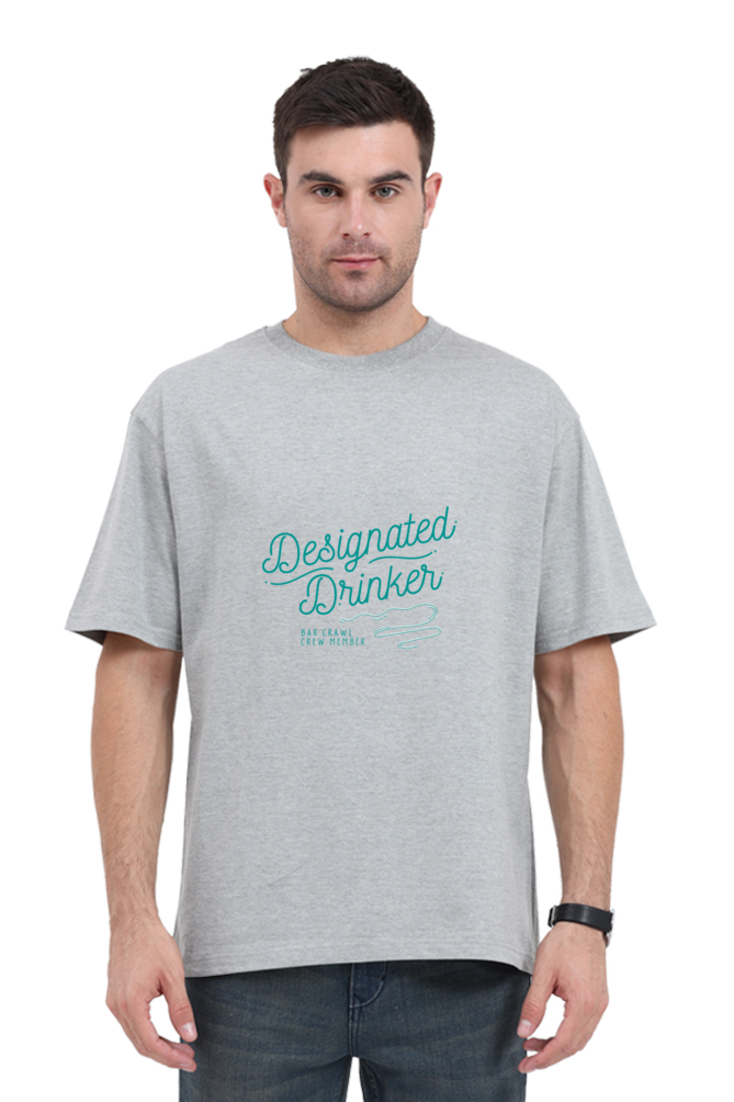 Oversized Designated Drinker T-Shirt